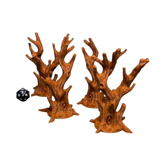 Dead Trees (Set Of 4), PLA Dungeons and Dragons DnD Scatter Terrain Mini 32mm