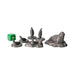 Arctic Animals (Set of 6), PLA Dungeons and Dragons DnD Miniatures D&D Mini 32mm Lot