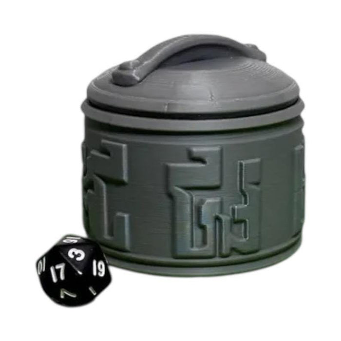 Monk Mythic Dice Box, PLA Dungeons and Dragons DnD Miniatures D&D Mini Rolling Gift Can Holder