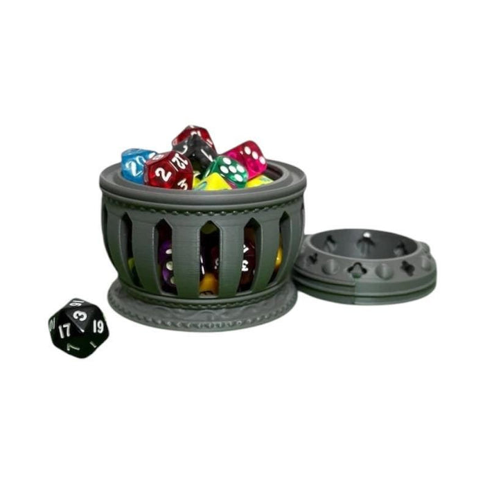Cleric Mythic Dice Box, PLA Dungeons and Dragons DnD Miniatures D&D Mini Rolling Gift Can Holder