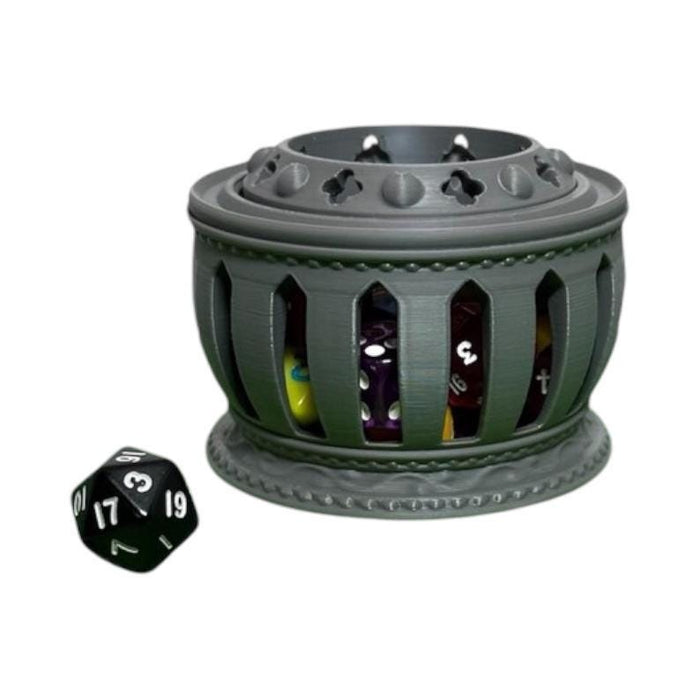 Cleric Mythic Dice Box, PLA Dungeons and Dragons DnD Miniatures D&D Mini Rolling Gift Can Holder