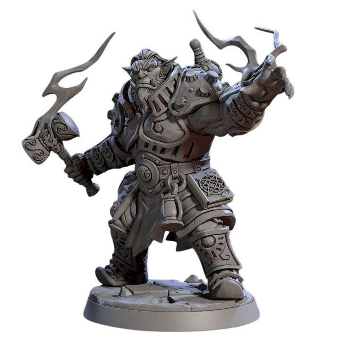 Dumak Bronzebolt Orc, 12k Resin Dungeons and Dragons Miniatures DnD D&D Mini 32mm Lot