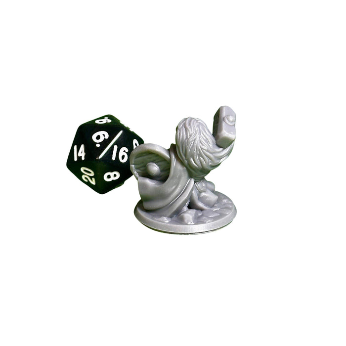 Dwarf Female 01, 12k Resin Dungeons and Dragons Miniatures DnD D&D Mini 32mm Lot