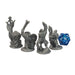 Orc Horde (Set of 4), 12k Resin Dungeons and Dragons Miniatures DnD D&D Mini 32mm Lot