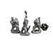 Orc Warboys (Set of 3), 12k Resin Dungeons and Dragons Miniatures DnD D&D Mini 32mm Lot