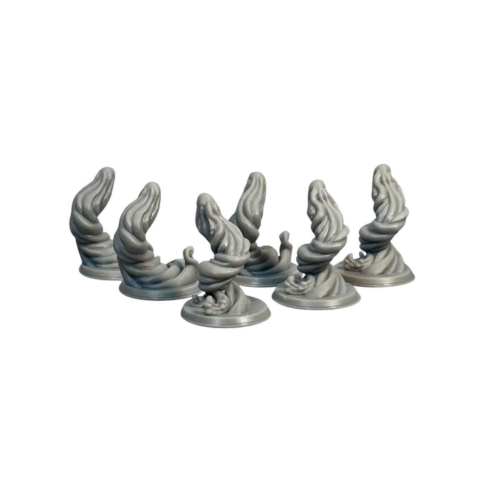 Lost Souls (Set of 6), 12k Resin Dungeons and Dragons Miniatures DnD D&D Mini 32mm Lot
