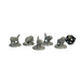 Wolf Pack (Set of 5), 12k Resin Dungeons and Dragons Miniatures DnD D&D Mini 32mm Lot