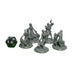Zombie Swarm (Set of 5), 12k Resin Dungeons and Dragons DnD Miniatures D&D Mini 32mm Lot