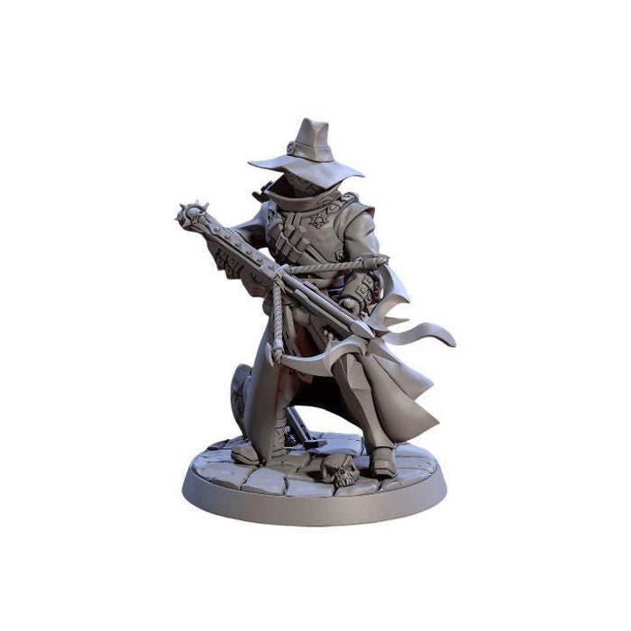 Requiem Demon Hunter, 12k Resin Dungeons and Dragons DnD Miniatures D&D Mini 32mm Lot