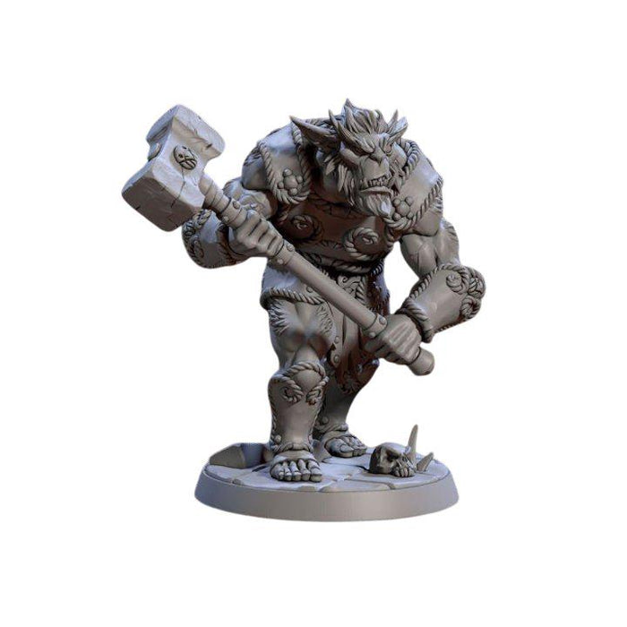 Bronzeclad Greatgoblin B, 12k Resin Dungeons and Dragons Miniatures DnD D&D Mini 32mm Lot