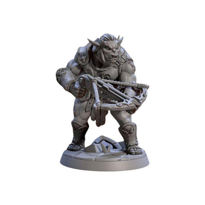 Bronzeclad Greatgoblin F, 12k Resin Dungeons and Dragons Miniatures DnD D&D Mini 32mm Lot