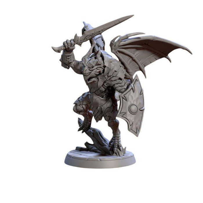 Draconian Shock Troop, 12k Resin Dungeons and Dragons DnD Miniatures D&D Mini 32mm Lot