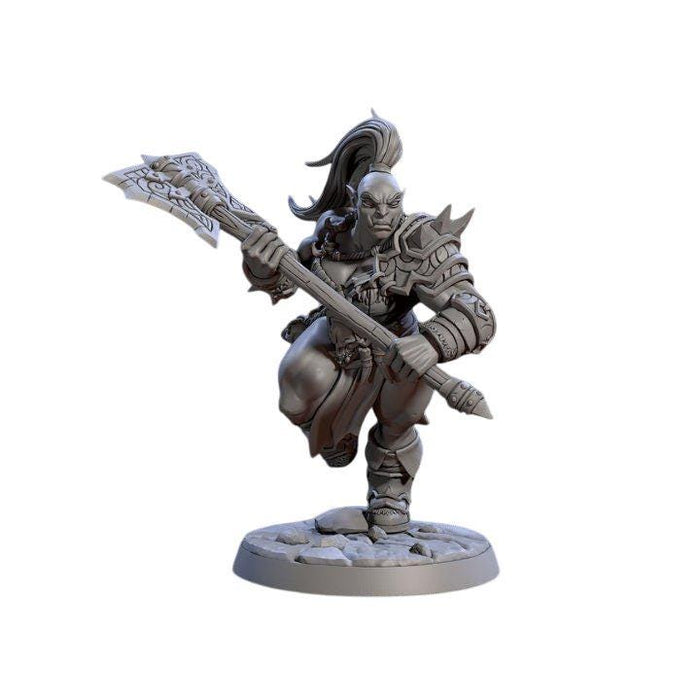 Blackcrag Mountain Orc E, 12k Resin Dungeons and Dragons Miniatures DnD D&D Mini 32mm Lot