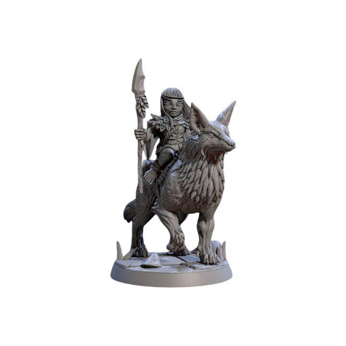 Lurikeen Fox Rider C, 12k Resin Dungeons and Dragons Miniatures DnD D&D Mini 32mm Lot