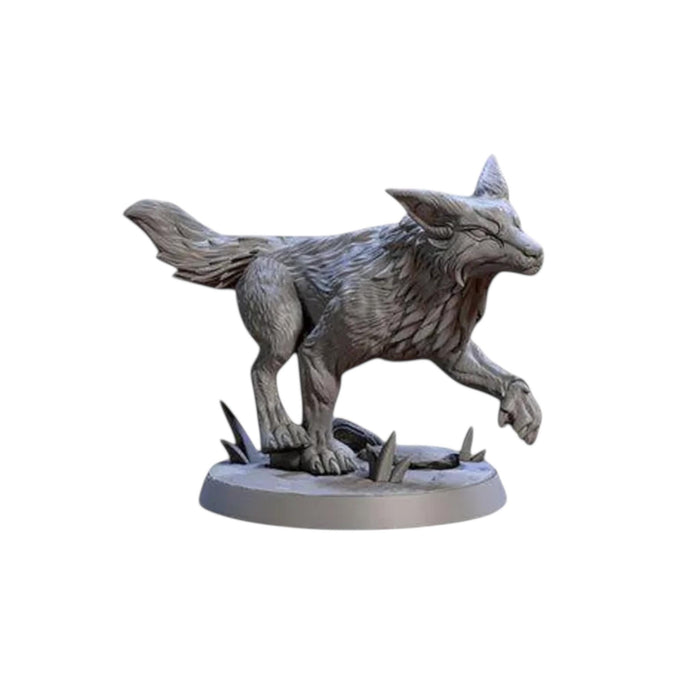 Lurikeen Mystic Fox, 12k Resin Dungeons and Dragons DnD Miniatures D&D Mini 32mm Lot