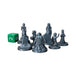 Townsfolke The Free Folke Set 1 (Set of 7), PLA Dungeons and Dragons DnD Miniatures D&D Mini 32mm Lot