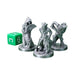 Yuan-Ti Snakefolk People (Set of 3), PLA Dungeons and Dragons DnD Miniatures D&D Mini 32mm Lot