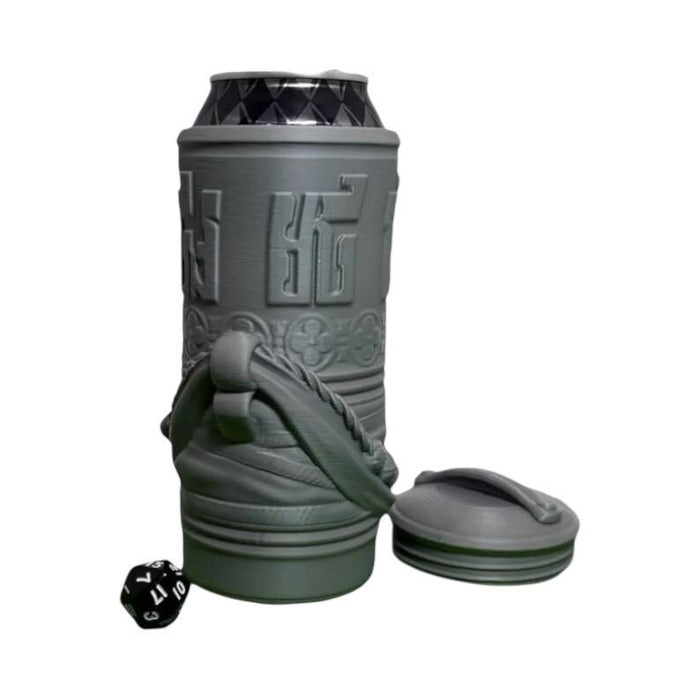 Monk Mythic Mug, PLA Dungeons and Dragons DnD Miniatures D&D Mini Rolling Gift Can Holder