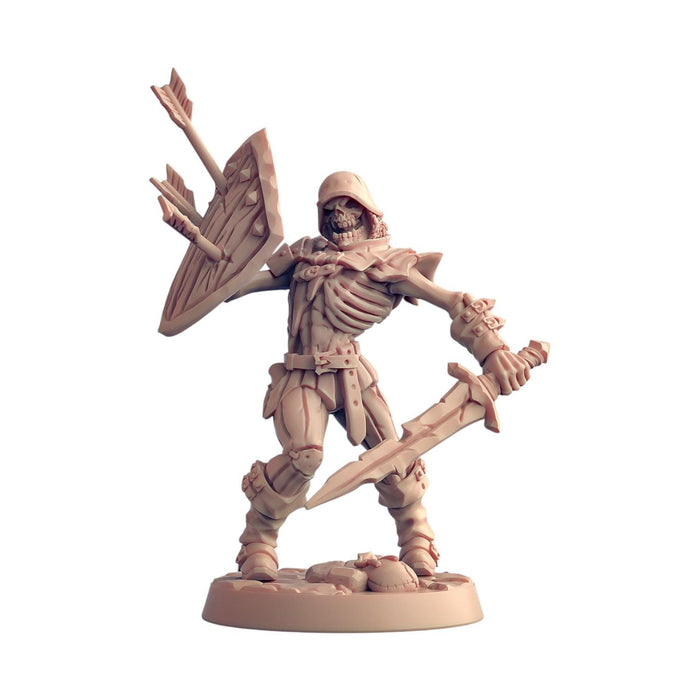 Old Burg Fallen Ones Skeleton Undead, 12k Resin Dungeons and Dragons DnD Miniatures D&D Mini