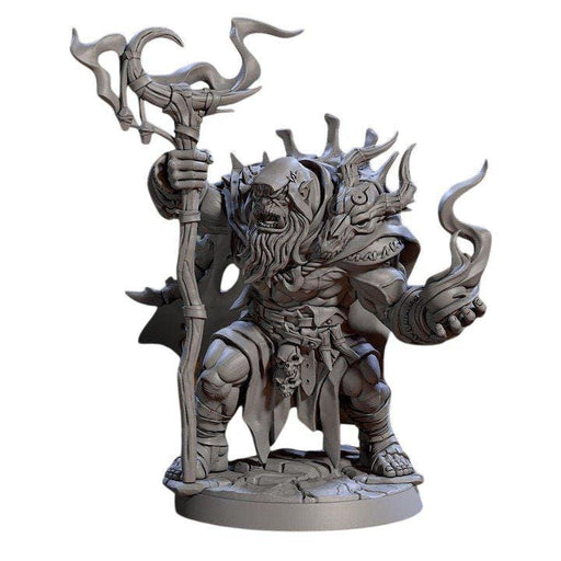 Lugzubur Doombringer Orc, 14k Resin Dungeons and Dragons DnD Miniatures D&D