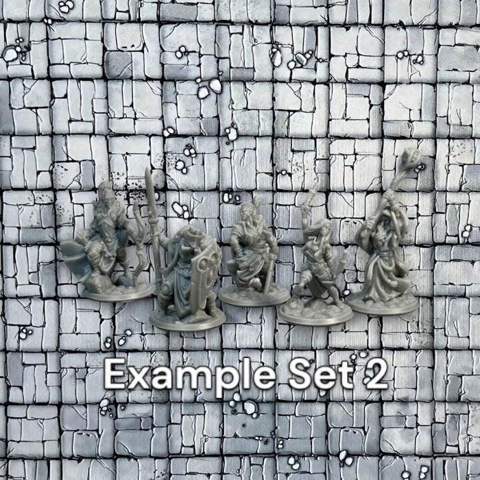 Vesdra Blackcrag Shaman Orc, 14k Resin Dungeons and Dragons DnD Miniatures D&D