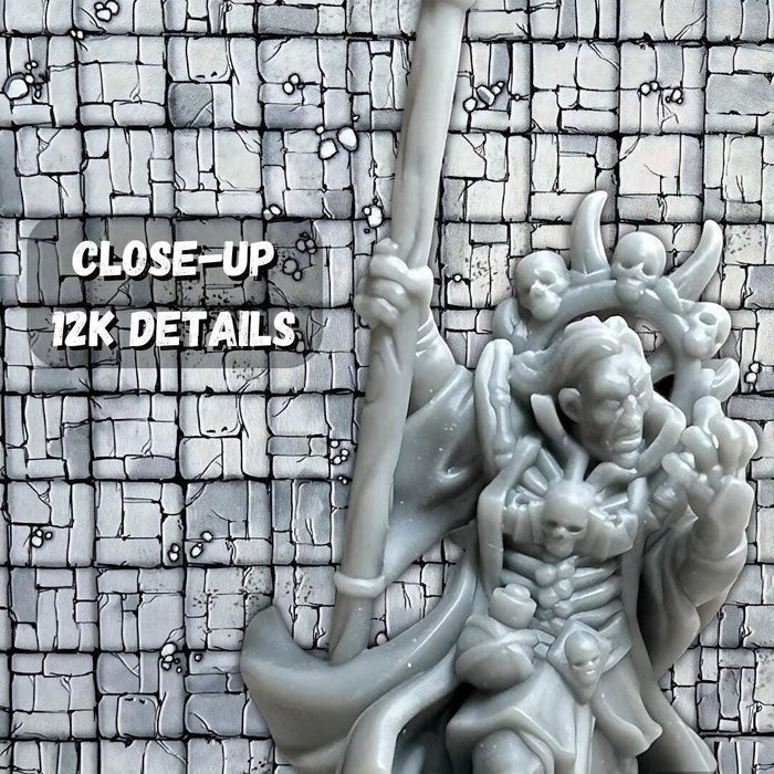 Lugzubur Doombringer Orc, 14k Resin Dungeons and Dragons DnD Miniatures D&D