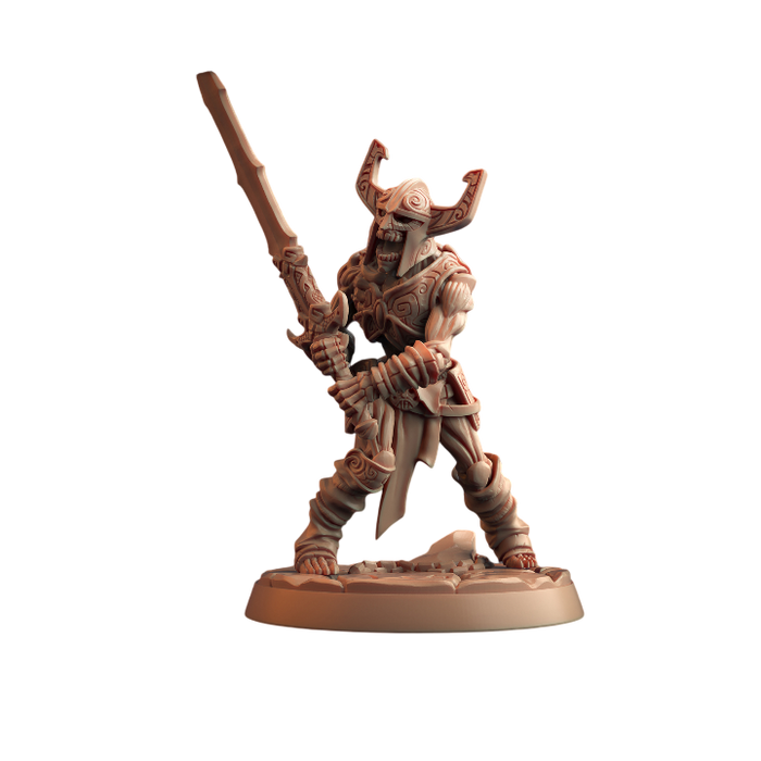 Skutagaard Draugar Skeleton, 12k Resin Dungeons and Dragons DnD Miniatures D&D Mini 32mm Lot