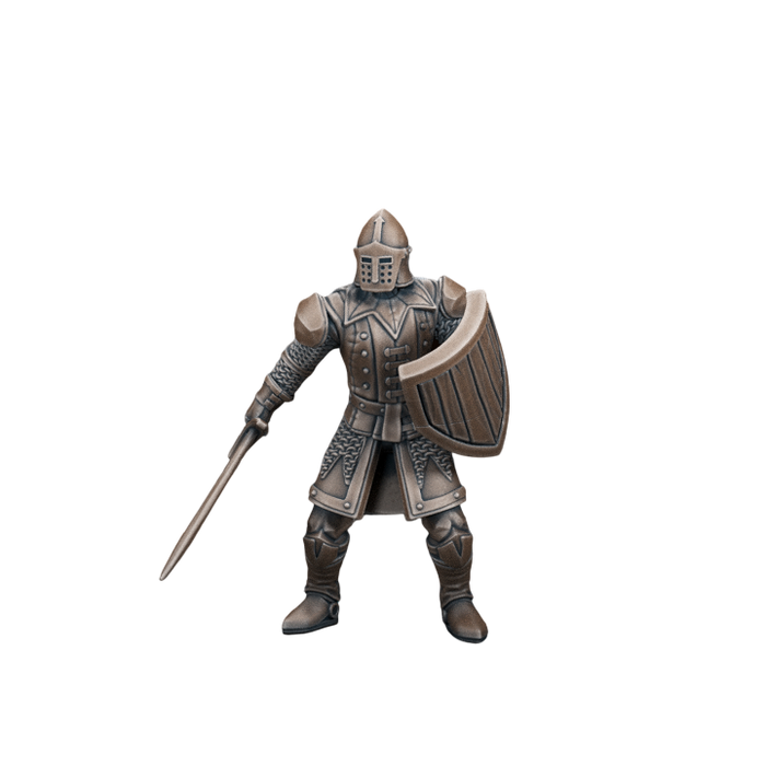 Castle Soldier, 12k Resin Dungeons and Dragons DnD Miniatures D&D Mini 32mm Lot
