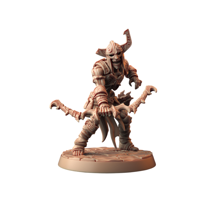 Skutagaard Draugar Skeleton, 12k Resin Dungeons and Dragons DnD Miniatures D&D Mini 32mm Lot