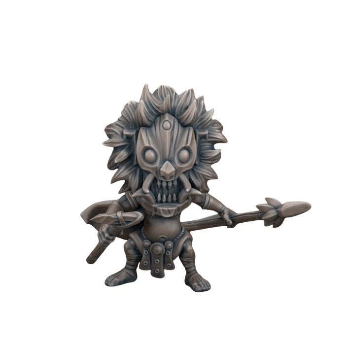 Jungle Goblin, 12k Resin Dungeons and Dragons DnD Miniatures D&D Mini 32mm Lot