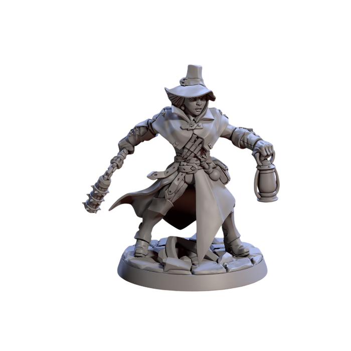 Requiem Demon Hunter, 12k Resin Dungeons and Dragons DnD Miniatures D&D Mini 32mm Lot