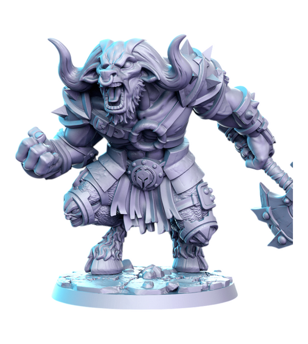 Spartaurus, 14k Resin Dungeons and Dragons DnD Miniatures D&D Mini 32mm Lot