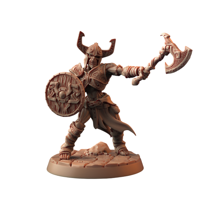 Skutagaard Draugar Skeleton, 12k Resin Dungeons and Dragons DnD Miniatures D&D Mini 32mm Lot