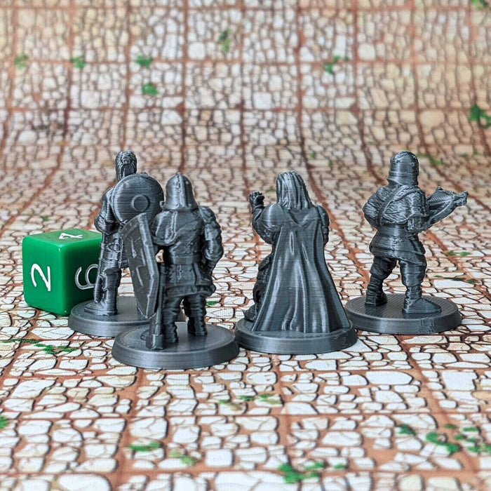 Town Guards (Set of 4), Dungeons and Dragons Miniatures DnD D&D Mini