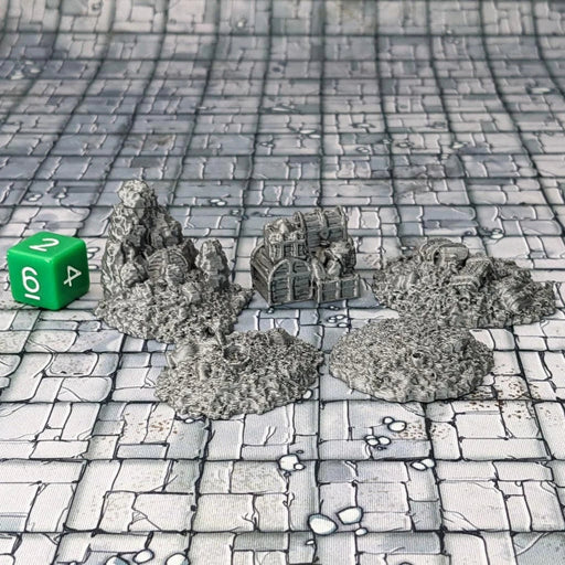 Treasure Trove Coin Piles, Dungeons and Dragons DnD Scatter Terrain Mini