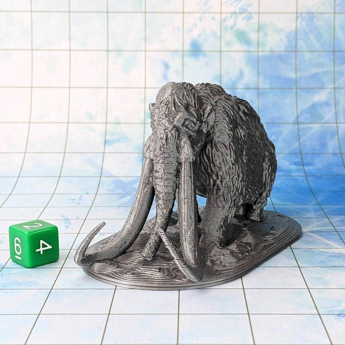Wooly Mammoth, Dungeons and Dragons Miniature DnD Miniatures Mini 32mm Lot