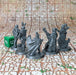 Crimson Troupe (Set of 5), Dungeons and Dragons Miniatures DnD D&D Mini 32mm Lot